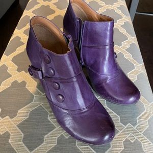 Miz Mooz Purple Booties